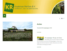 Tablet Screenshot of kraakman.com